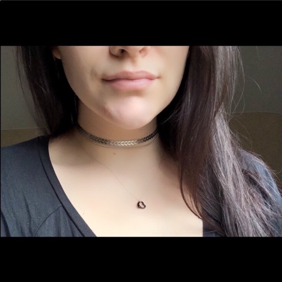 Fishbone Gold Silver Choker Boho Chain Necklace - Picture 8 of 8